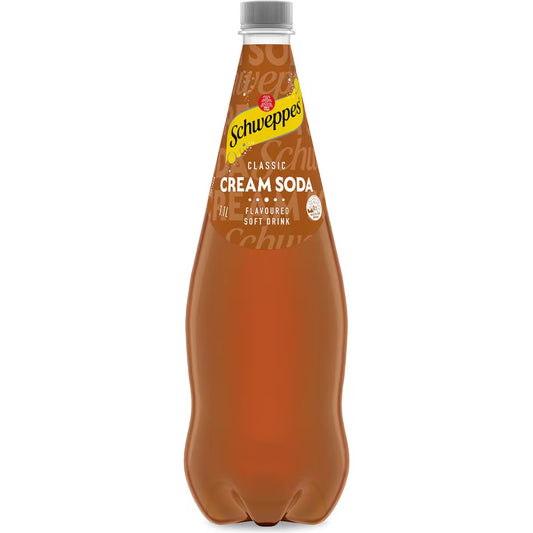 Traditional Brown Creaming Soda Soft Drink Bottle | 1.1l | Schweppes | YG-111483-MC-975540