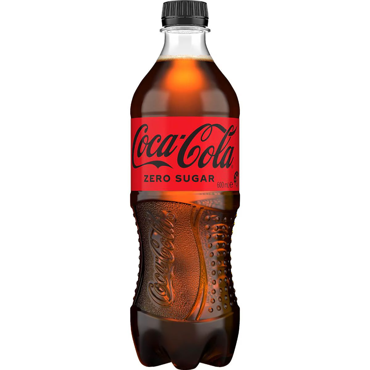 Zero Sugar Soft Drink Bottle | 600ml | Coca-Cola | YG-112480-MC-975692