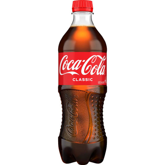 Classic Soft Drink Bottle | 600ml | Coca-Cola | YG-112484-MC-975702