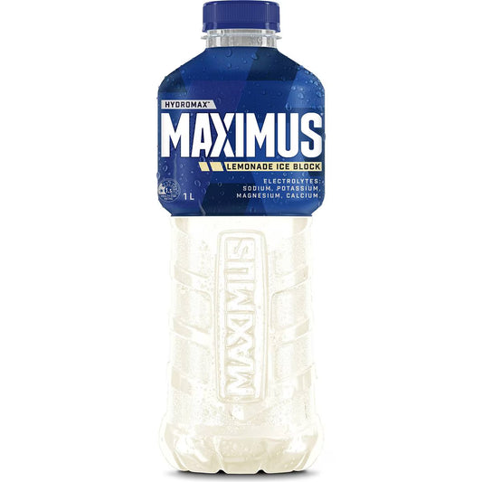 Lemonade Ice Block Isotonic Sports Drink | 1L | Maximus | YG-112401-MC-975333