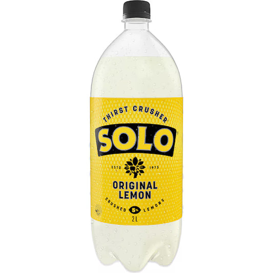 Original Lemon Soft Drink Bottle | 2L | Solo | YG-006695-WW-091836