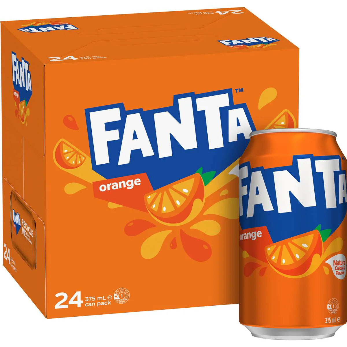 Orange Soft Drink Cans | 375ml x 24 Pack | Fanta | YG-006769-MC-975747