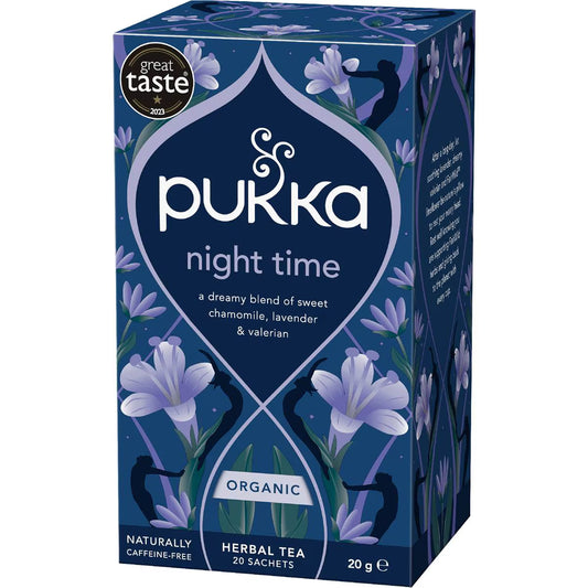Night Time Tea Bags | 20 Pack | Pukka | YG-009886-WW-091948