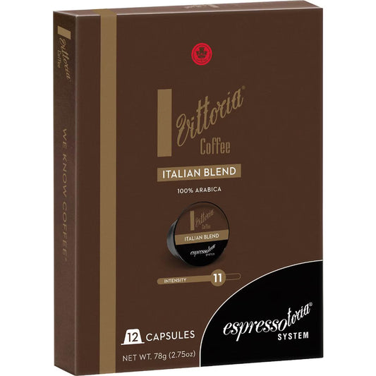 Espressotoria Italian Coffee Capsules | 12 Pack | Vittoria | YG-008565-WW-091999