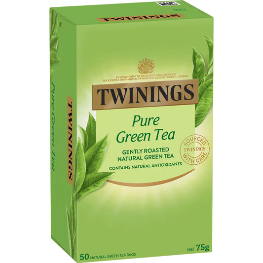 Pure Green Tea Bags Bags | 50 Pack | Twinings | YG-111886-MC-977856