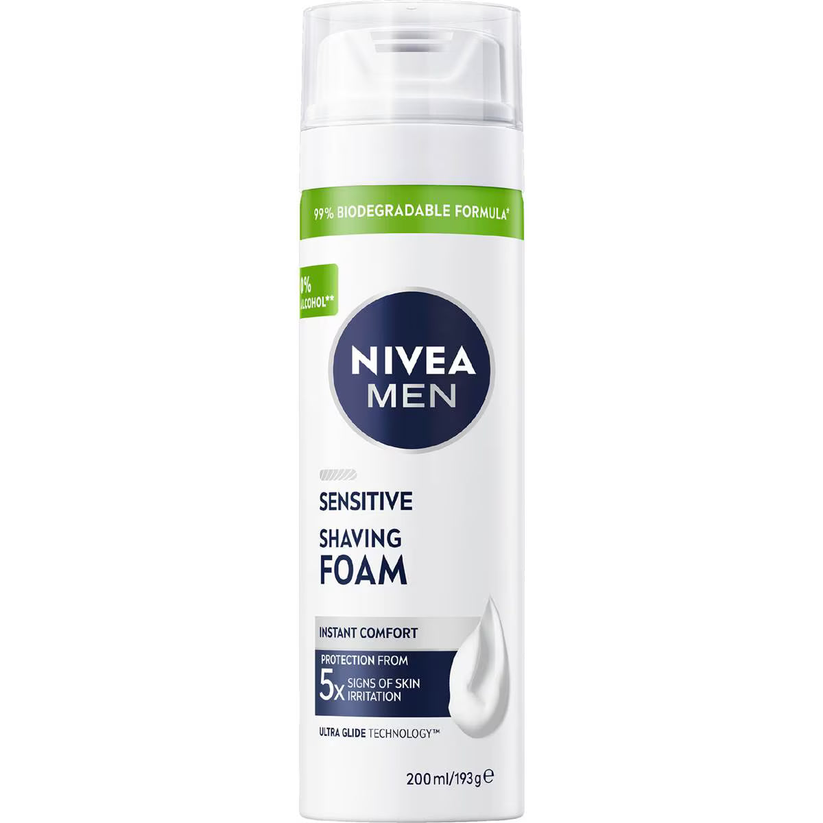 Men Sensitive Shave Foam With 5 In 1 Protection | 200ml | Nivea | YG-112816-MC-978083