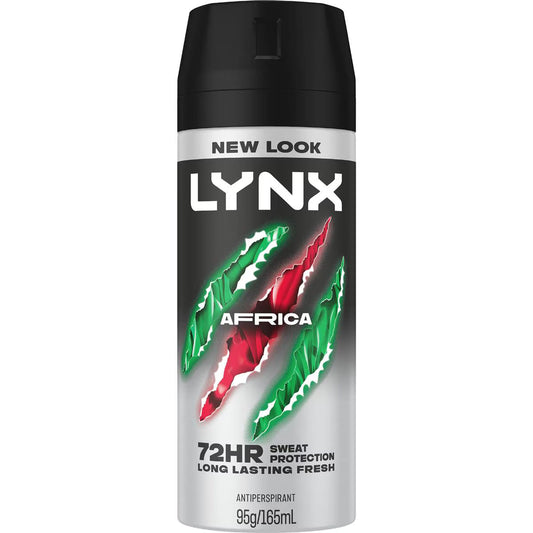 72hr Deodorant Body Spray Africa | 165ml | Lynx | YG-112803-MC-978049