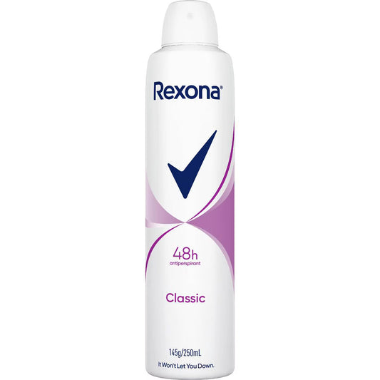 Women 48hr Deodorant Aerosol Classic | 250ml | Rexona | YG-112807-MC-978055
