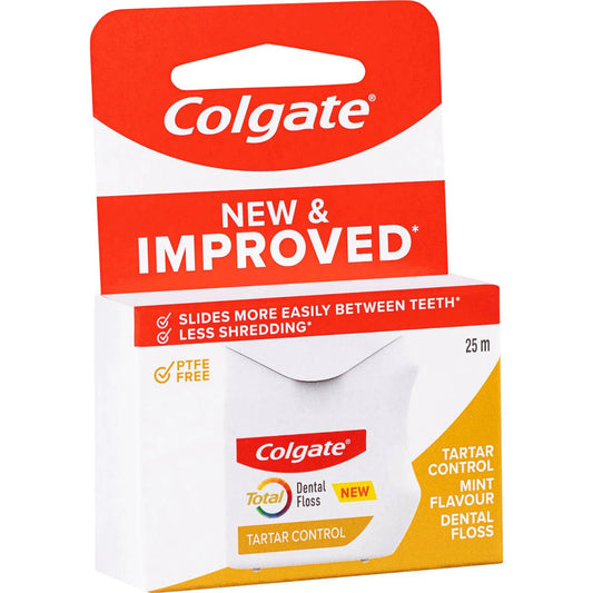 Dental Floss Total Tartar Control | 25m | Colgate | YG-111951-MC-978027