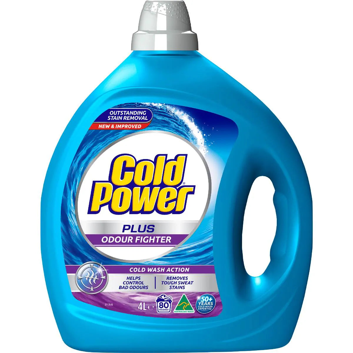 Advanced Clean Odour Fighter Laundry Liquid Detergent | 4l | Cold Power | YG-113110-MC-980695
