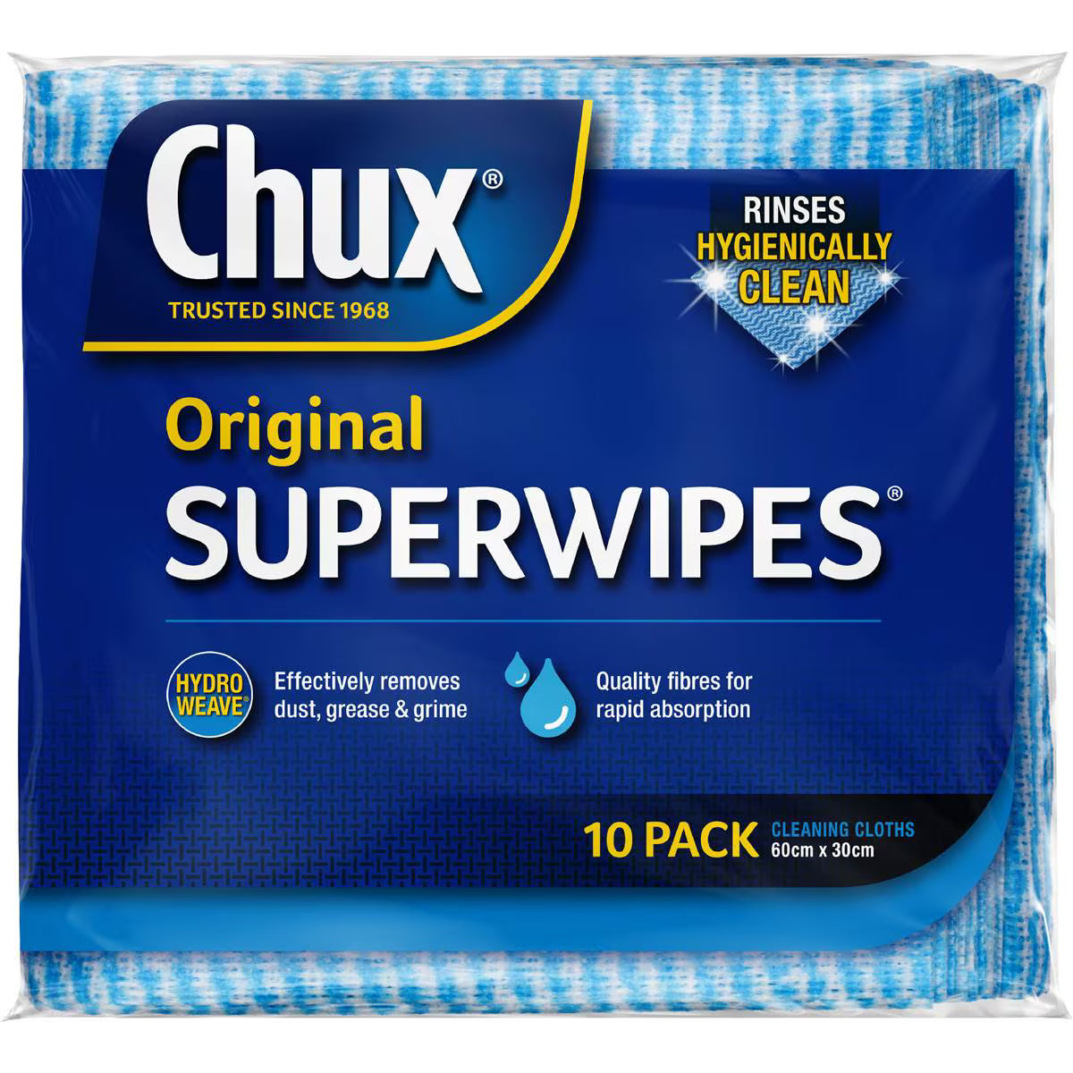 Original Superwipes | 10 Pack | Chux | YG-113027-MC-979875