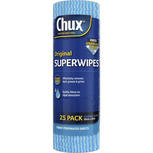 Original Superwipes Roll | 25 Pack | Chux | YG-113026-MC-979874