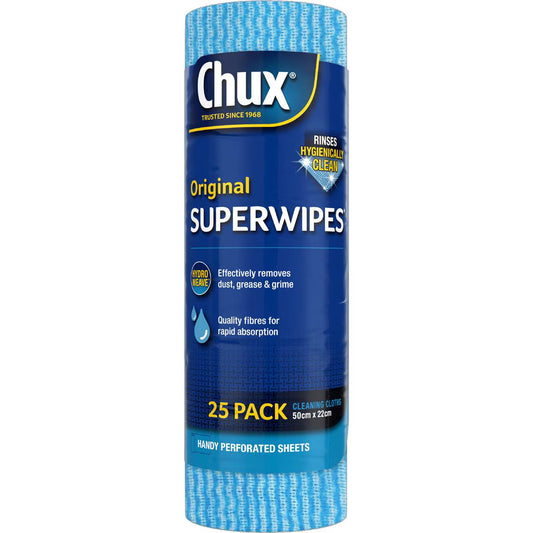 Original Superwipes Roll | 25 Pack | Chux | YG-113026-MC-979874