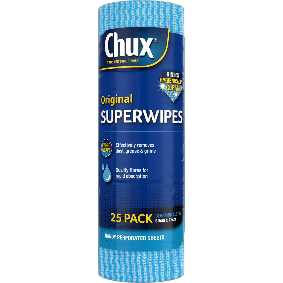Original Superwipes Roll | 25 Pack | Chux | YG-113026-MC-979874