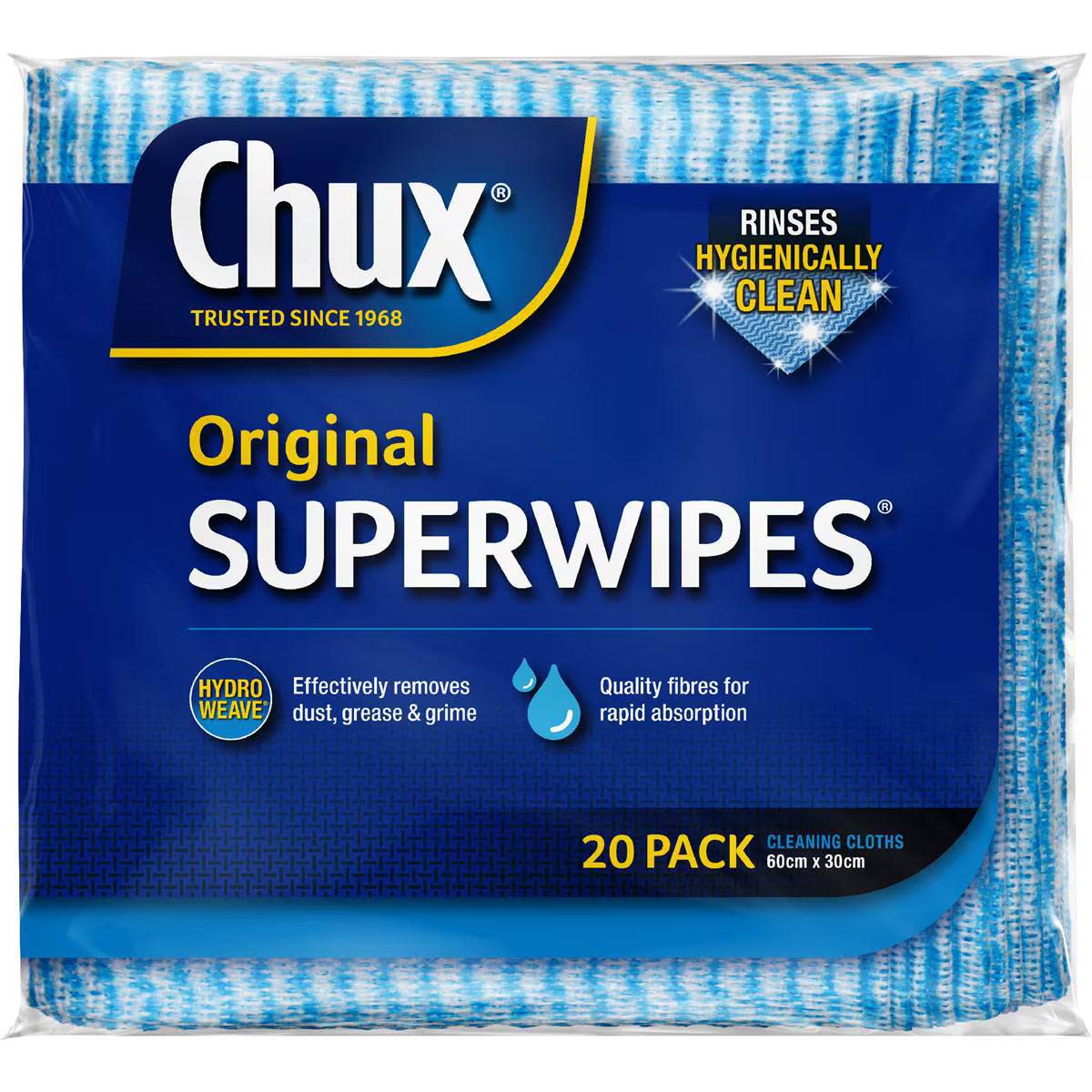 Original Superwipes | 20 Pack | Chux | YG-112223-MC-979876