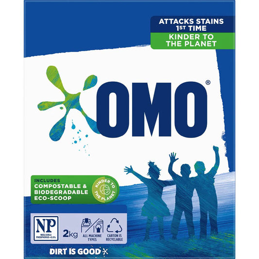 Active Clean Laundry Powder Detergent | 2kg | Omo | YG-112322-MC-980702