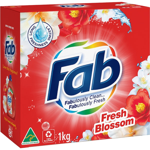 Laundry Washing Powder Fresh Blossoms | 1kg | Fab | YG-113109-MC-980686