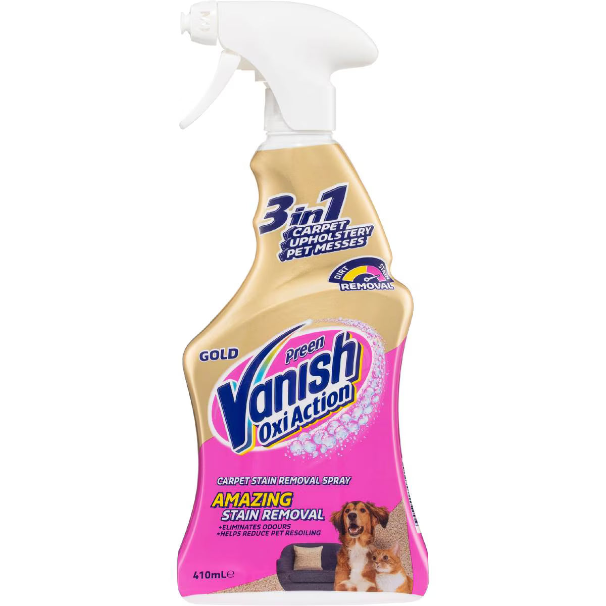 Preen Oxi Action Carpet Stain Removal Spray | 410ml | Vanish | YG-113107-MC-980666
