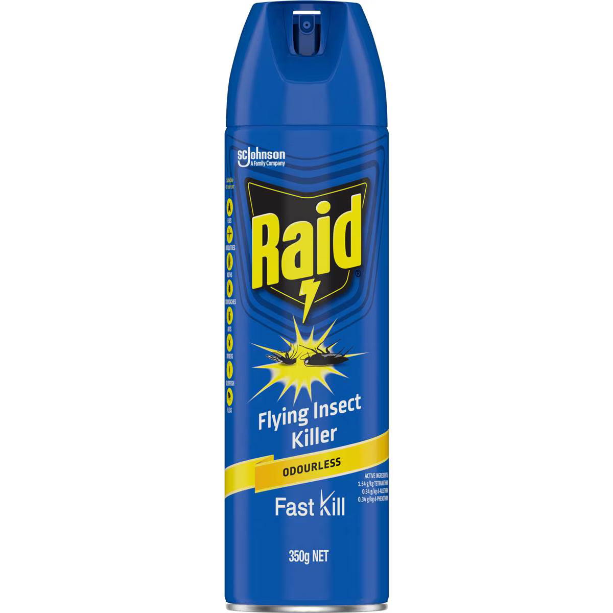Flying Insect Killer Spray Odourless | 350g | Raid | YG-112298-MC-980634