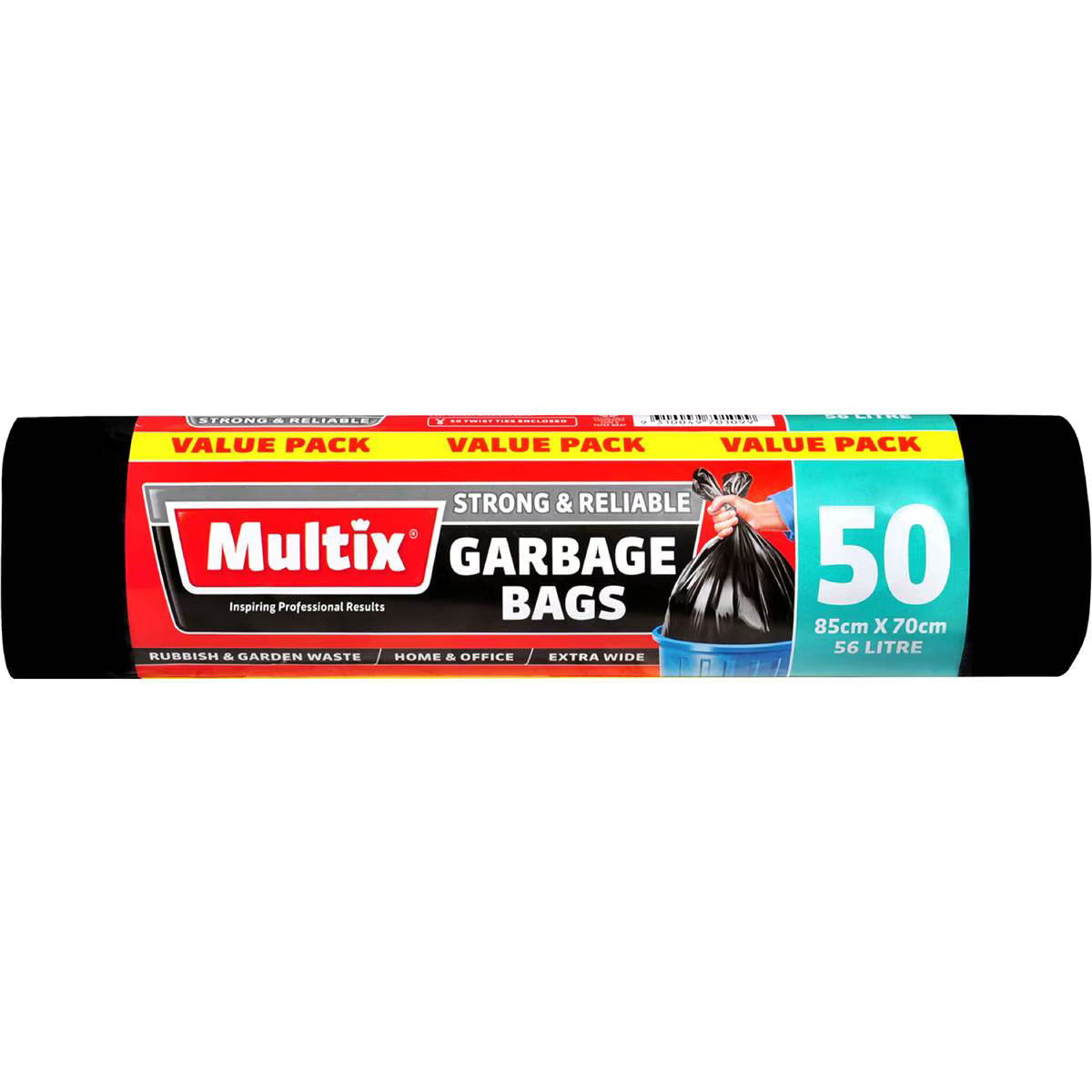 Extra Wide Garbage Bags | 50 Pack | Multix | YG-112218-MC-979845