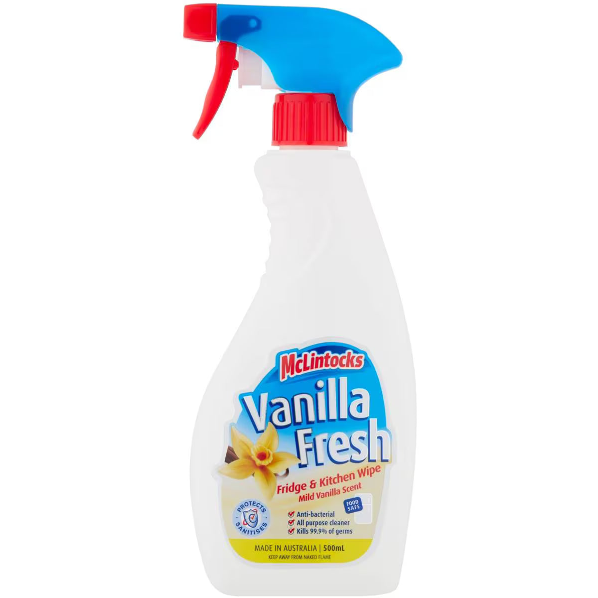 Vanilla Fresh Fridge Wipe & Deodorizer | 500ml | Mclintocks | YG-112275-MC-980566