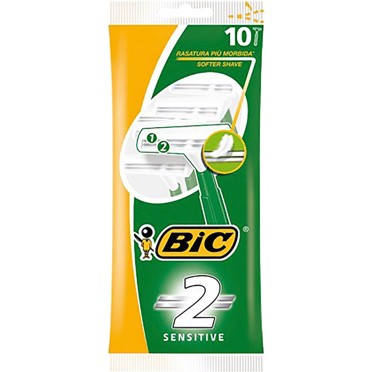Razor Disposable Twin Easy Sensitive | 10 Pack | Bic | YG-111957-MC-978081