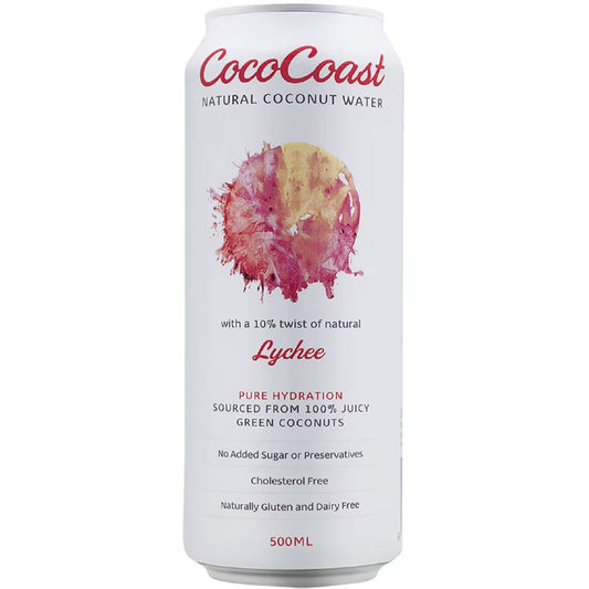 Natural Coconut Water Lychee | 500ml | Cococoast | YG-111476-MC-975508