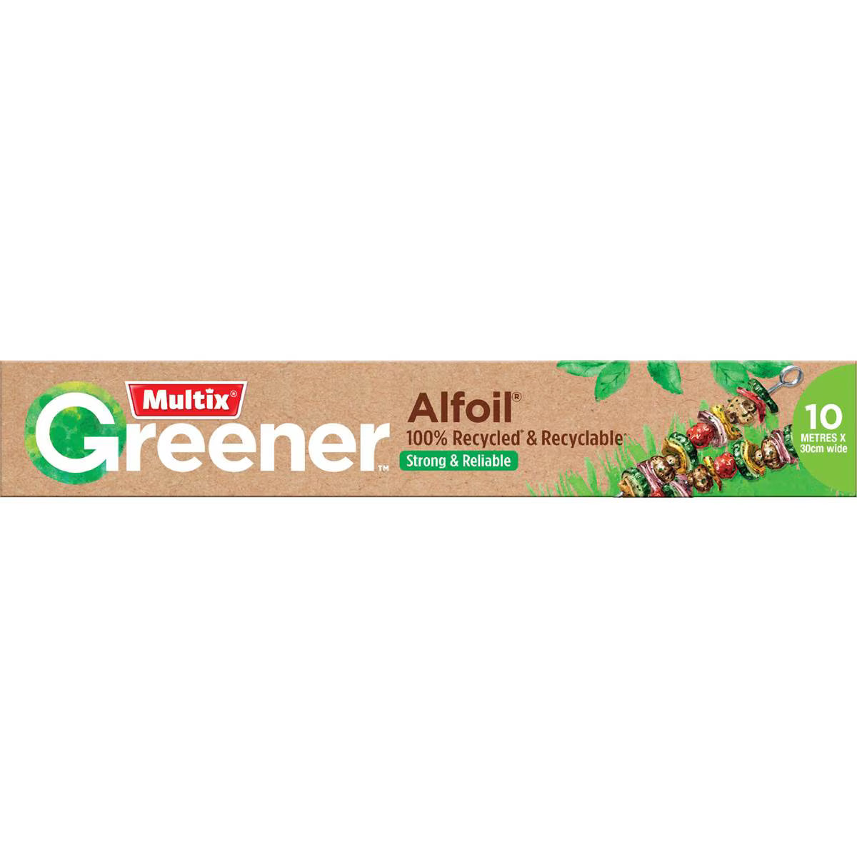Greener Recycled Alfoil 10m | Each | Multix | YG-112204-MC-979224