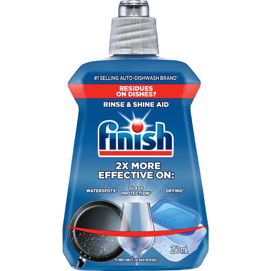 Rinse & Shine Dishwashing Aid Aid | 250ml | Finish | YG-007811-MC-980648