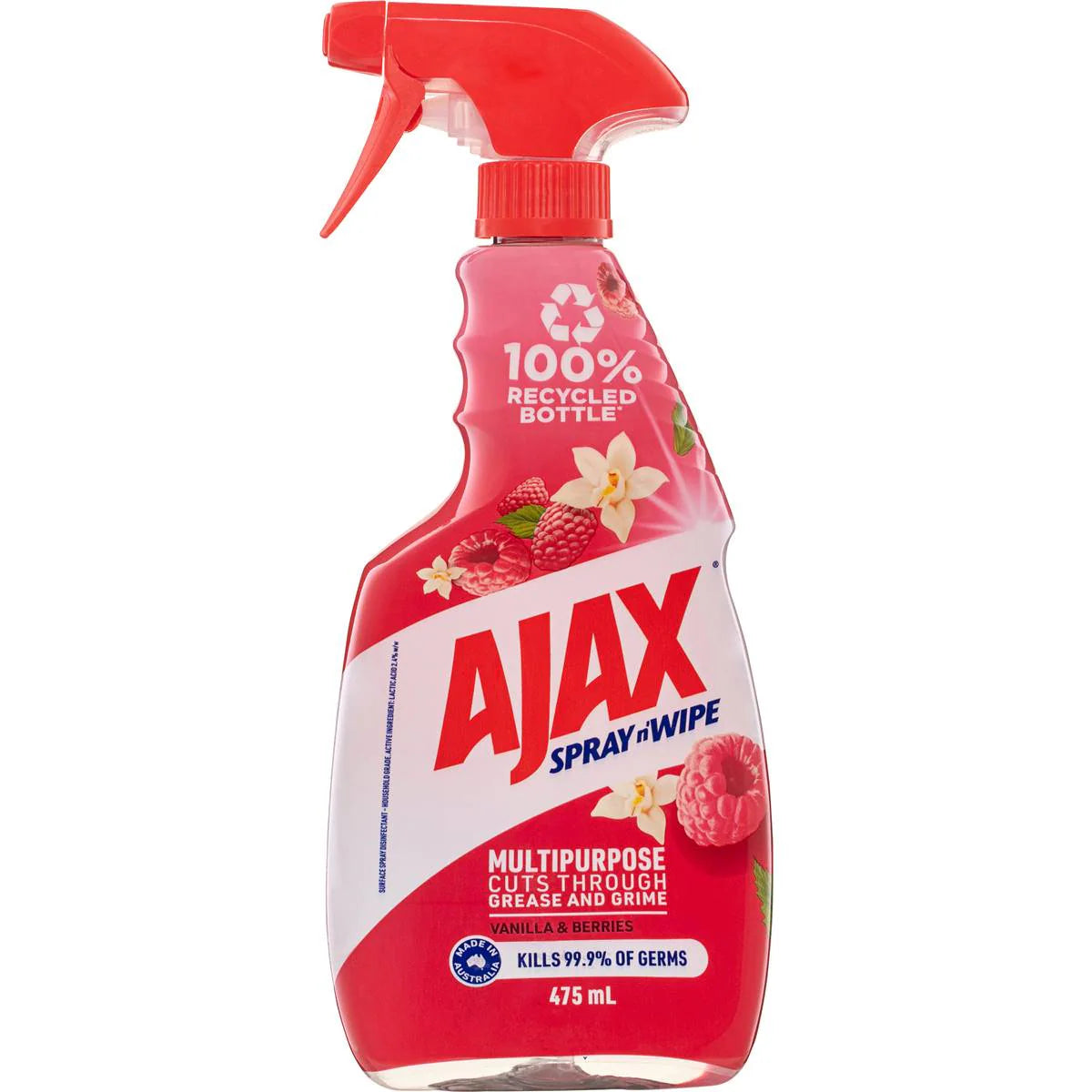 Spray & Wipe Multipurpose Cleaner Vanilla & Berries | 475ml | Ajax | YG-112271-MC-980557