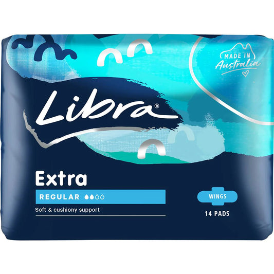 Pads Extra Wings Regular | 14 Pack | Libra | YG-111973-MC-978139