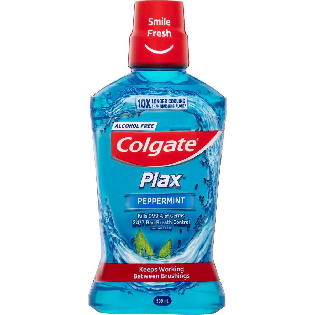 Mouthwash Peppermint Alcohol Free - Plax | 500ml | Colgate | YG-112772-MC-977931