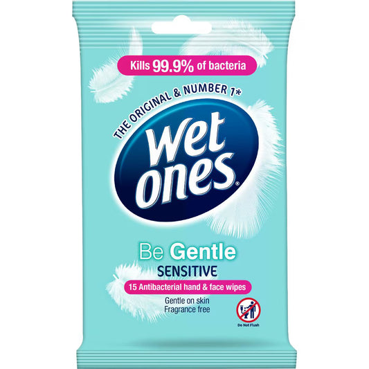Moist Wipes Gentle | 15 Pack | Wet Ones | YG-112221-MC-979854