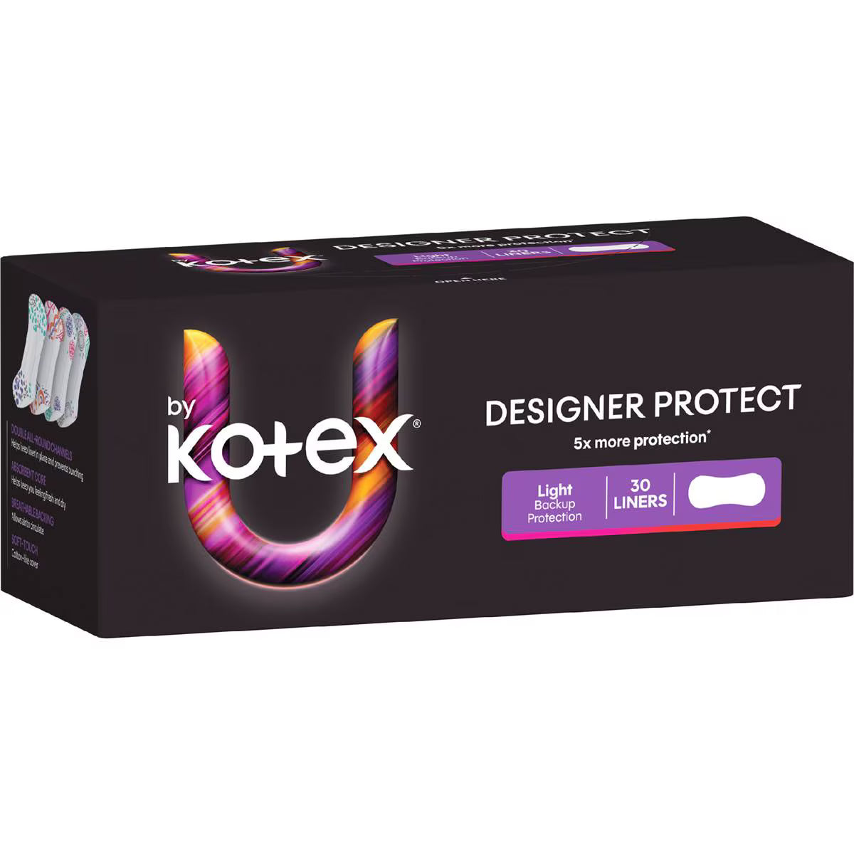 Designer Liners | 30 Pack | U By Kotex | YG-111974-MC-978140