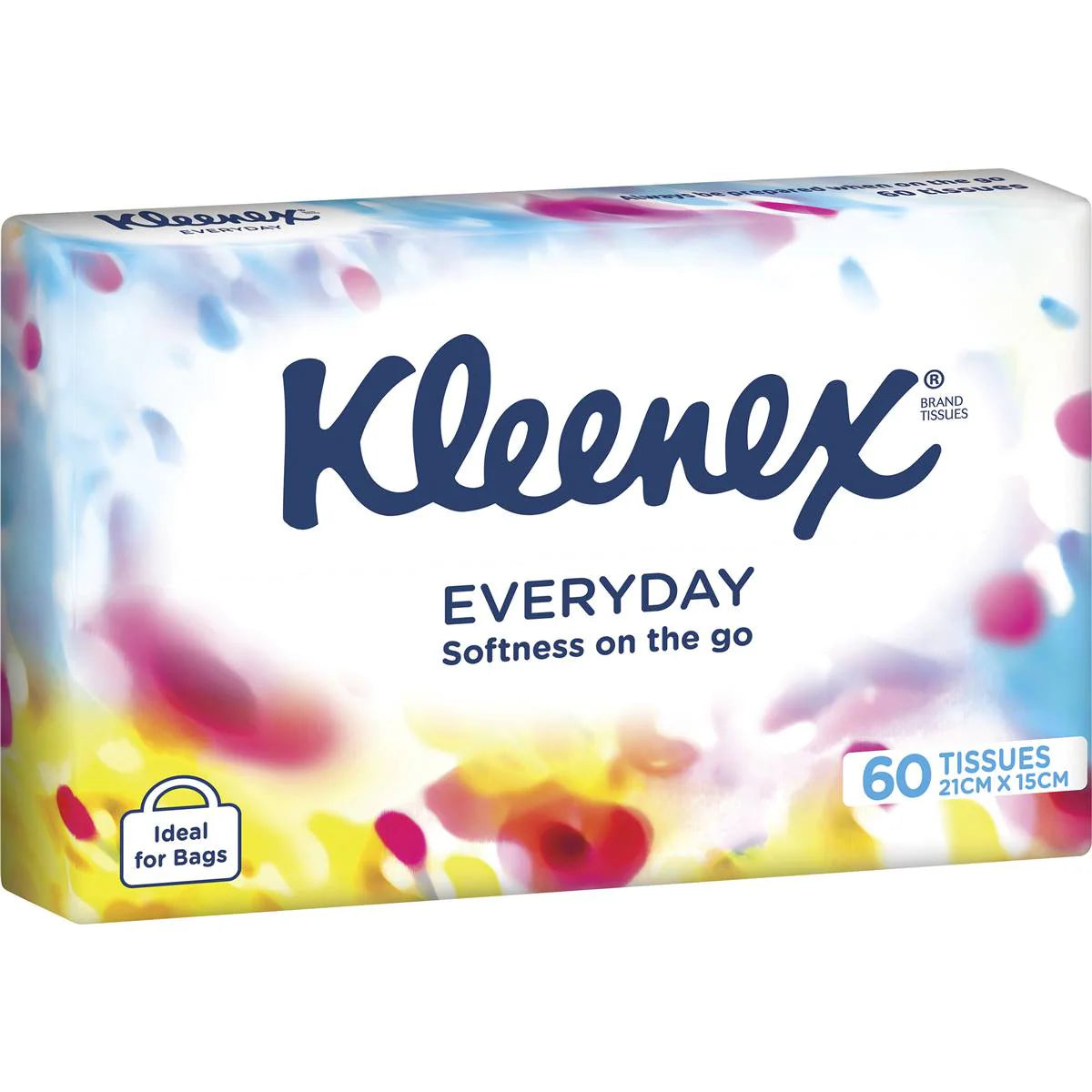 Everyday On The Go Facial Tissues | 60 Pack | Kleenex | YG-112990-MC-978955
