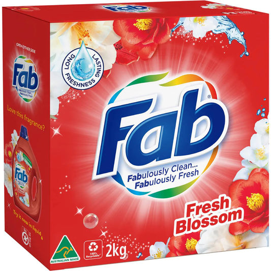 Laundry Washing Powder Fresh Blossoms | 2kg | Fab | YG-112315-MC-980683