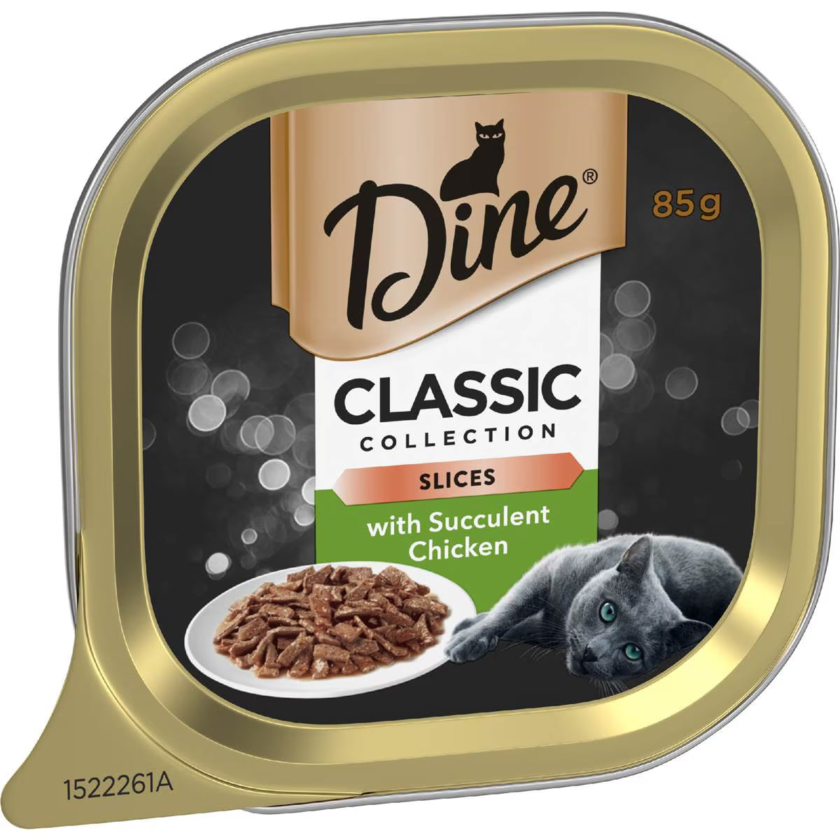 Adult Wet Cat Food Slices With Succulent Chicken Trays | 85g | Dine | YG-112959-MC-978750