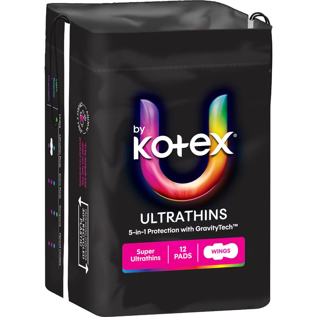 Ultrathin Pads Super With Wings | 12 Pack | U By Kotex | YG-111977-MC-978144