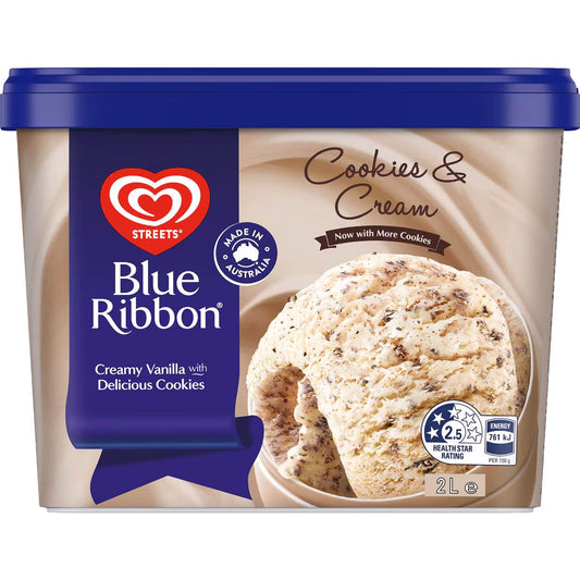 Cookies & Cream Tub Cookies & Cream | 2L | Blue Ribbon | YG-113036-MC-980178