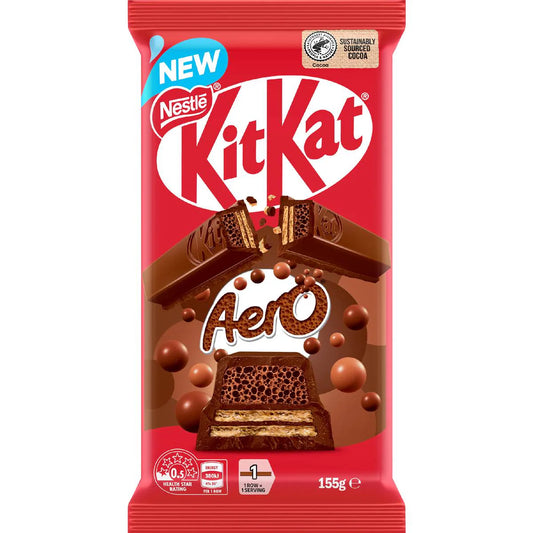 Aero Milk Chocolate Block | 155g | Kitkat | YG-112667-MC-977550