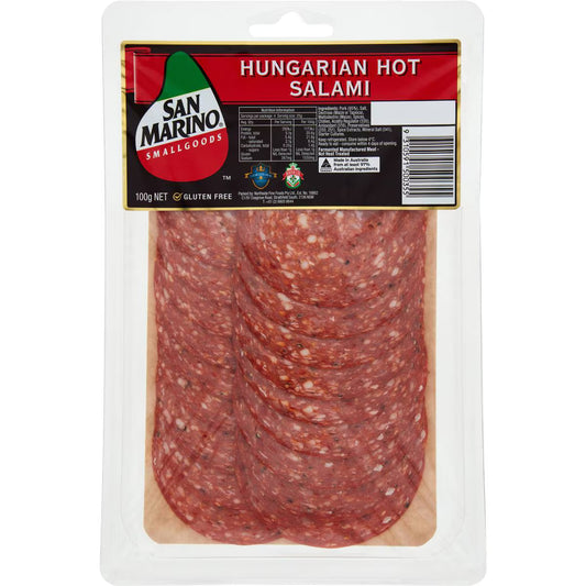Hungarian Hot Salami | 100g | San Marino | YG-006150-WW-117088