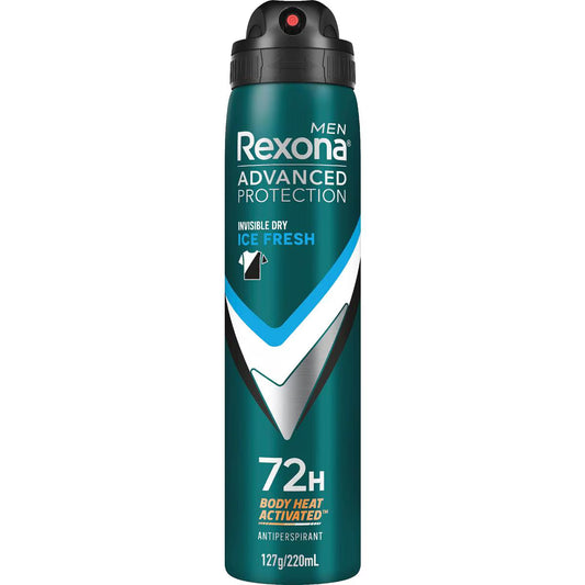 Men Advanced 72hr Deodorant Aerosol Ice Fresh | 220ml | Rexona | YG-112805-MC-978052