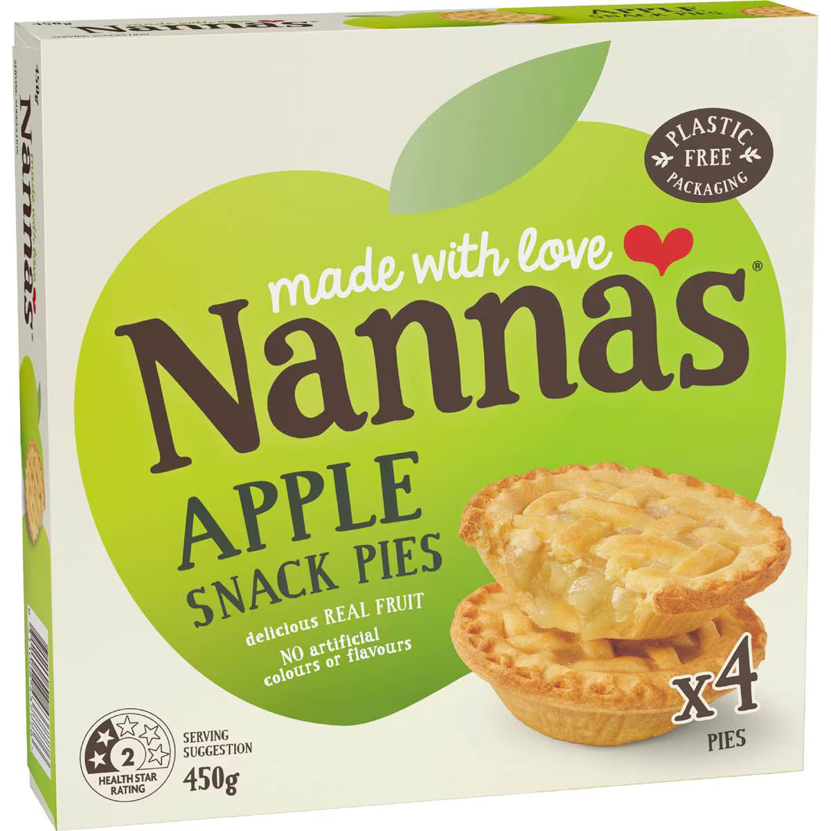 Frozen Apple Snack Pies Apple Pie | 4 Pack | Nanna's | YG-112229-MC-980211