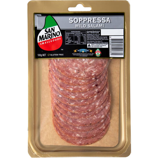 Soppressa Mild Salami | 100g | San Marino | YG-006804-WW-132530
