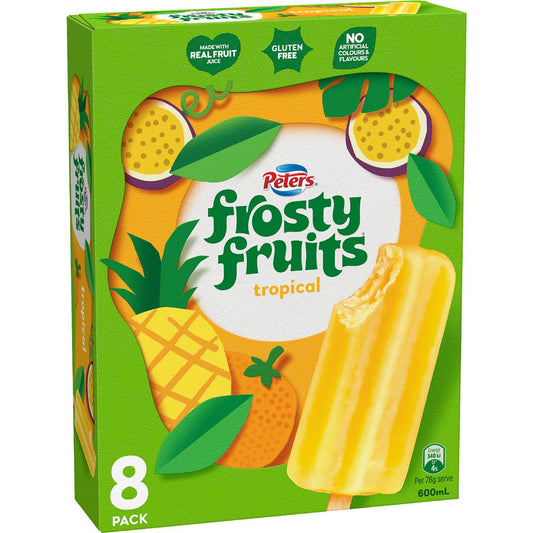 Frosty Fruits Tropical | 8 Pack | Peters | YG-006757-MC-980244