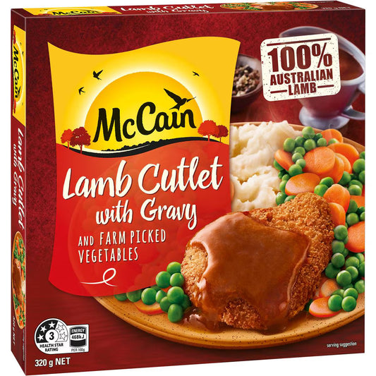 Lamb Cutlet & Gravy Frozen | 320g | Mccain | YG-007058-MC-980266