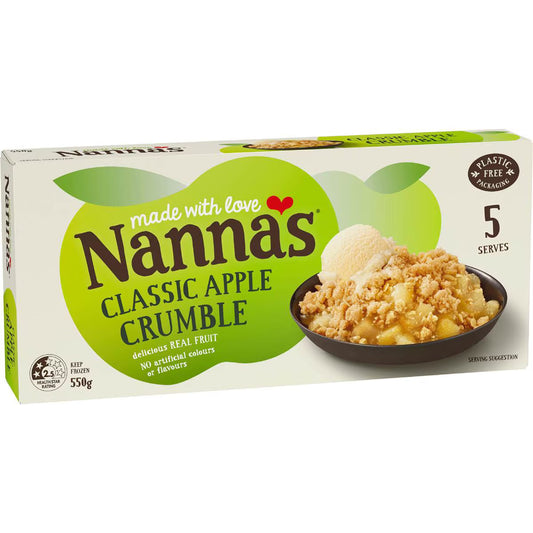 Apple Crumble | 550g | Nanna's | YG-006857-WW-135273