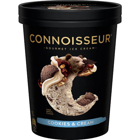 Ice Cream Tub Cookies & Cream | 1L | Connoisseur | YG-113047-MC-980235