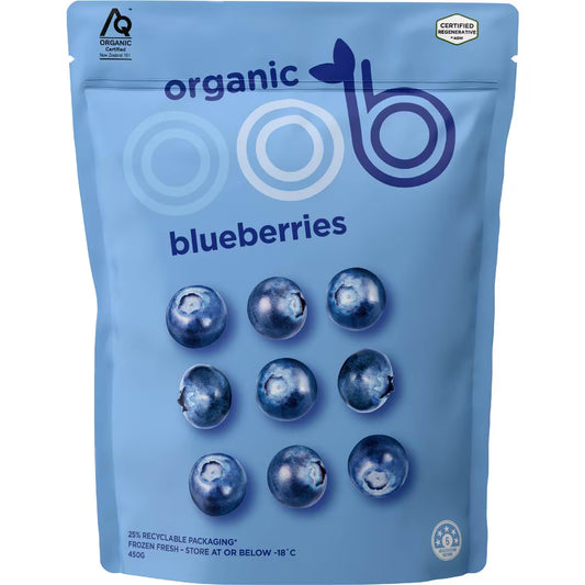Frozen Blueberries | 450g | Oob Organic | YG-006886-WW-135302