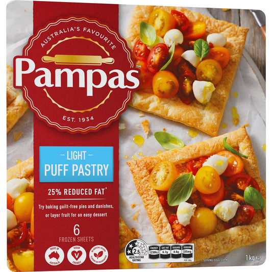 Puff Pastry Reduced Fat | 1kg | Pampas | YG-006851-MC-980101
